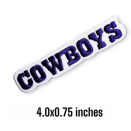 Dallas Cowboys National Football Embroidered Patch Iron on Sewing on Embellish - Picture 17 of 17