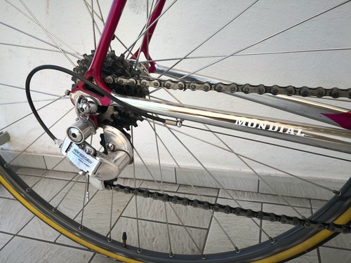 *Vintage* Rennrad Stahlrahmen MONDIAL Campagnolo Veloce Sachs New Success Mavic - Bild 3 von 22