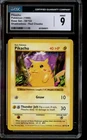 CGC 9 MINT Pokemon Pikachu Red Cheeks Shadowless 1999 Base Set Card 58/102