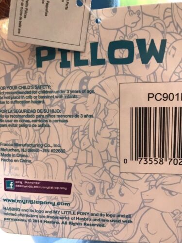 My Little Pony Rainbow Dash Large Cuddle Buddy Pillow 19" Tall. - Picture 3 of 5