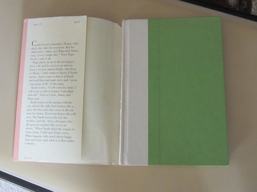 VINTAGE SARAH, PLAIN and TALL by PATRICIA MacLachlan 1985 Edition - Picture 2 of 6