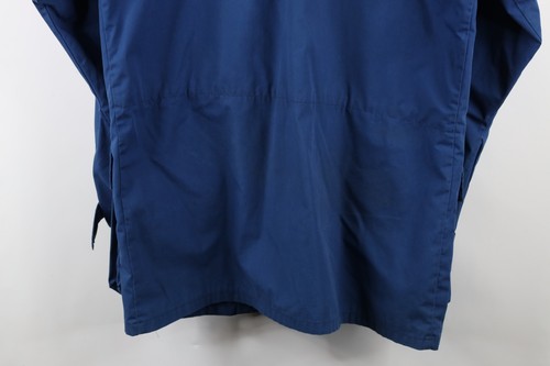 Vintage 80s 90s REI Mens XL Distressed Full Zip Hooded Parka Jacket Blue USA - Picture 20 of 20