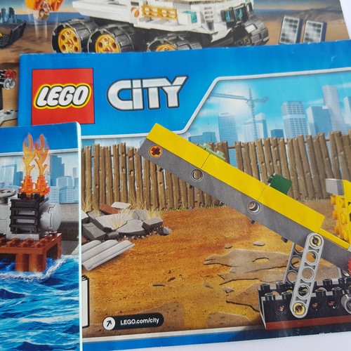 Lego CITY manuales surtidos (4) instrucciones catálogos constructores aerodeslizador buzo - Imagen 4 de 8