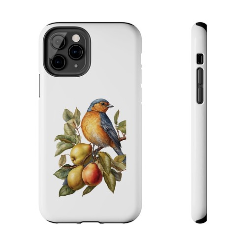 American Robin Bird on Pear branch Phone Case, iPhone 16, 15, 14, 13, 12, 11 - 第 74/92 張圖片