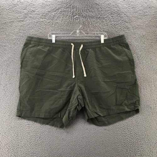 No Boundaries Chinoshorts Damen 3XL grün Baumwollmischung hohe elastische Taille