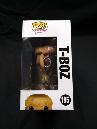FUNKO POP! T-BOZ TLC MUSIC ROCKS #195 w/ pop protector  - Picture 2 of 6