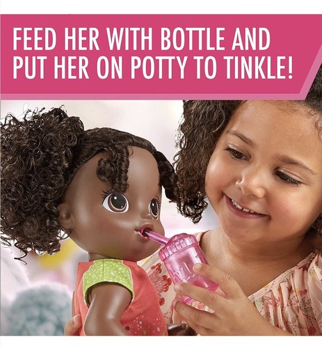 Baby Alive Potty Dance: African American Doll, Talks & Tinkles, Bonus Edition. - Picture 5 of 14