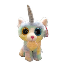 TY Beanie Boos Heather UniCat Plush 6” MWMTs Stuffed Animal Boo Toy