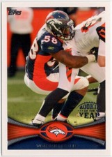 2012 Topps Von Miller Card #148 Broncos