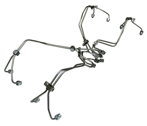 Diesel Fuel Injector Lines for 1982-1993 6.2l 6.5l DB2 Mechanical IDI Chevy GMC - Picture 1 of 5