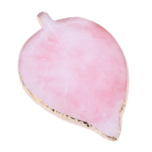 1pc Nagelfarbe Harzblatt -Nagelfarbe Kunstausstellungsbrett (Pink) Farbschale - Bild 4 von 12