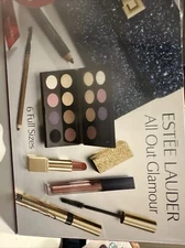 Estee Lauder Make Up Set All Out Glamour Smoky Eyes 7 Pieces 6 Full Size 2017