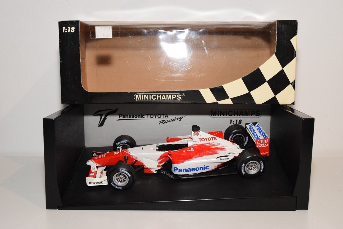 A76 1:18 MINICHAMPS 100 030172 PANASONIC TOYOTA RACING F1