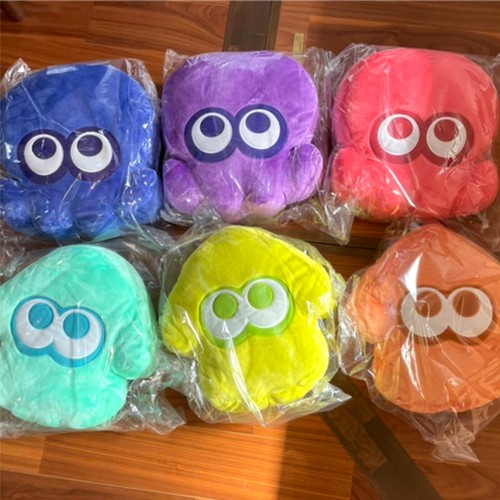 Nintedo Splatoon 3 Octoling Octopus Inkling Squid Cushion Plush Stuffed Doll New - Picture 2 of 11