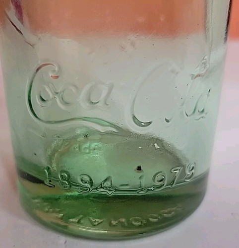 Vintage Coca Cola Flasche 1894-1979 Reproduktion Biedenharn Candy Co Vicksburg Miss - Bild 4 von 4