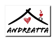 Andreatta Calamita Magnete da Frigo Cognome Idea Regalo Scherzo