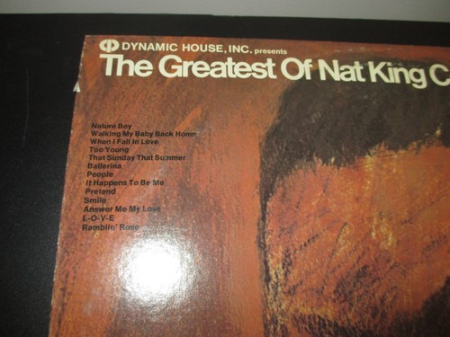 The Greatest Of Nat King Cole 1 & 2 Vinyl LPS/Gatefold/Dynamic House,Inc.Records - Picture 5 of 10