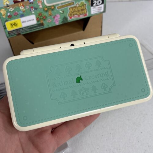 NINTENDO 2DS XL ANIMAL CROSSING EDITION COMPLETE BOXED VGC 🔥🔥 - Picture 13 of 24