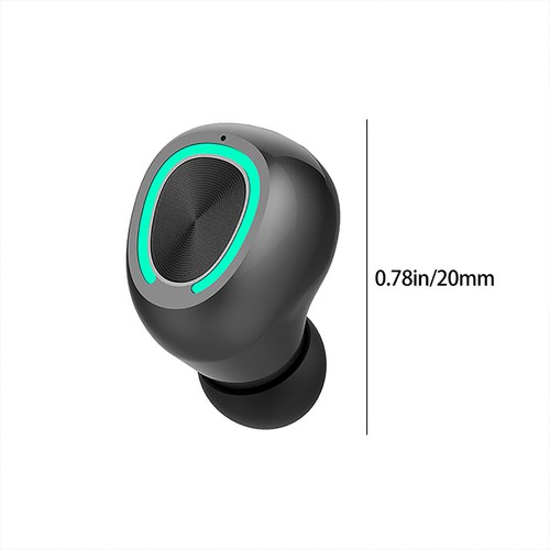 Mini Auriculares Inalámbricos Bluetooth Auriculares Auriculares Auricular Oreja Única Manos Libres - Imagen 17 de 25