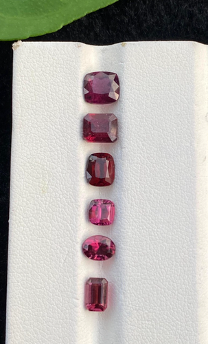 6,50 Karat natürlicher Rodolight Granat gemischte Form loser Edelstein aus Afghanistan - Bild 4 von 9