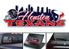 Houston Texans Sticker Decal Skyline Car Truck Window Wall Laptop Phone Bumper