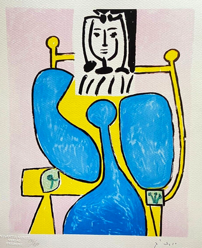 Pablo Picasso Lithograph Original COA Signed By Hand/Numbered Rare