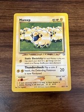 Mareep 65/111 Neo Genesis Common - Vintage Pokemon Card