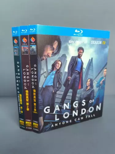 Gangs of London Season 1-3: 6-Disc 1080P All RegionPlay Seal Box