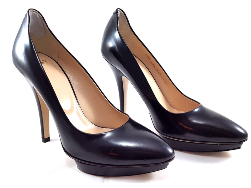 Bally Stann nero Patent Leather Platform Pumps, Wouomo scarpe Dimensione US 9 EU39.5 Bally Stann nero Patent Leather Platform Pumps, Wouomo scarpe Dimensione US 9 EU39.5