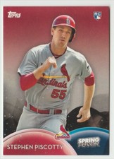 2016 Topps Spring Fever #SF-39 Stephen Piscotty RC Baseball Card Cardinals