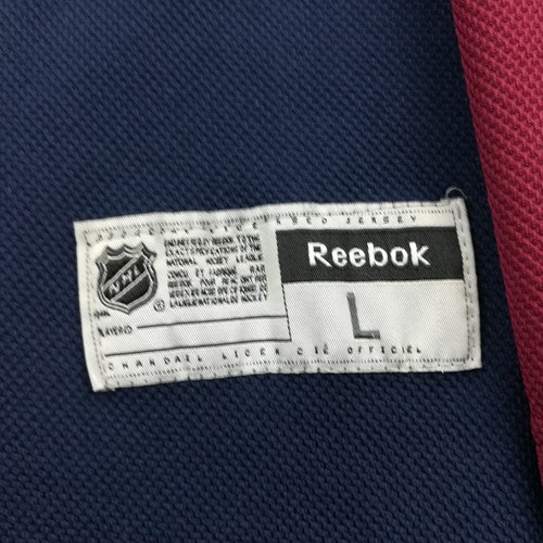 Joe Sakic Colorado Avalanche Jersey Reebok 20th Anniversary Patch Mens Large - Picture 3 of 14
