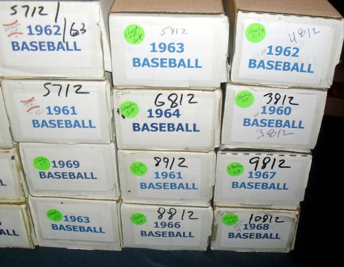 1960-69 TOPPS BASEBALL CARDS (10) *FROM 10,000 CARD SET BUILDER LOT* VG/EX-EXMT - Picture 2 of 12