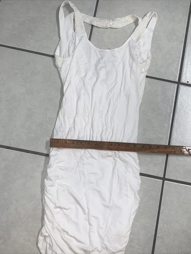 Guess Los Angeles Women's Sleeveless Mini Fitted White Dress - SZ Small NWT - Picture 15 of 18