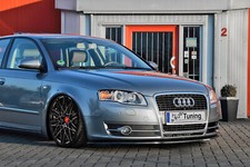 Bi Spoilerschwert Frontspoiler Lippe Cuplippe aus ABS für Audi A4 B7 8E mit ABE