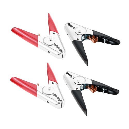 4X/Set 1100A Heavy Duty Battery Jumper Cable Clamps 6.1X4.44X1.06 Inch Durable - Picture 4 of 12