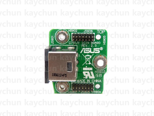 Placa de conector de alimentación con tornillos más cortos para ASUS ROG G751JY-DB73X G751JY-VS71 - Imagen 2 de 8