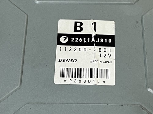 22611AJ810 JDM Subaru Impreza WRX STI GDB Engine Control Unit ECU - Picture 3 of 5