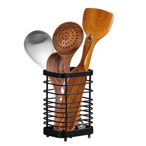 Utensil Holder Kitchen Countertop Organizer Cutlery Drainer Sink Caddy Storage D - Picture 9 of 9