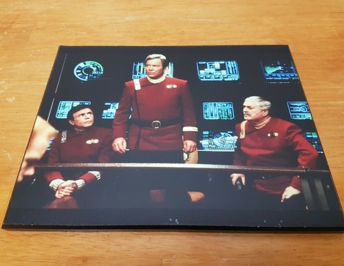 Plak-It Star Trek Originalfilm Captain Kirk Brücke 9,5 Zoll x 7,5 Zoll Druck - Bild 2 von 6