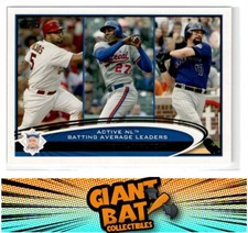 2012 Topps #124 Albert Pujols / Vladimir Guerrero / Todd Helton LDR