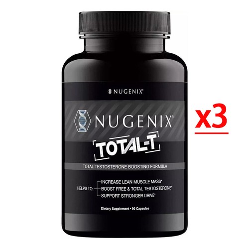 NUGENIX TOTAL-T Men's Testosterone Booster, Energy &Stamina 90 Capsules - Bild 11 von 12