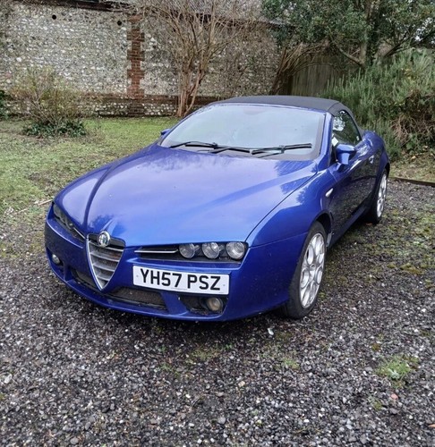 Alfa Romeo spider 939 Breaking Front Headlights spares diesel blue 586/a - Picture 3 of 3