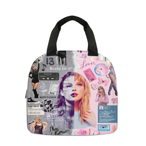 Kids Singer Insulated Lunch Bag School Picnic Travel Snack Lunch Box Gifts UK - Picture 16 of 72
