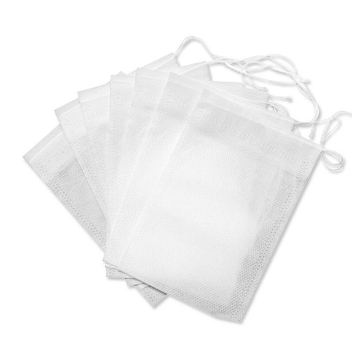 10/3000pcs Tea Bags Empty Non-woven Drawstring Teabag Herb Loose Tea Filter LOT - Picture 7 of 17