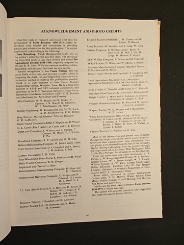 Farm Tractors 1950-1975 Lester Larsen American Society of Agricultural Engineers - Bild 7 von 24