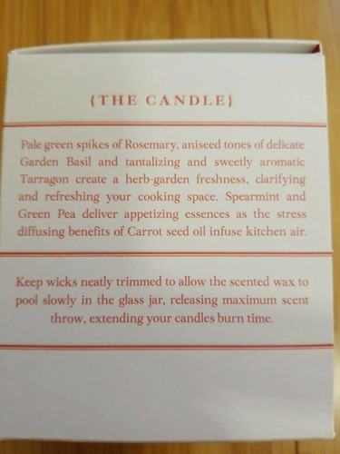 Crabtree & Evelyn Luxury Spearmint Fragranced Candle 7.1oz London, GIFT, New - Picture 5 of 11