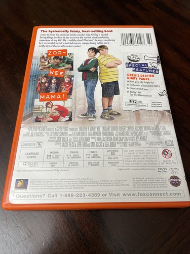 Diary of a Wimpy Kid - DVD By Steve Zahn - VERY GOOD - Picture 2 of 5