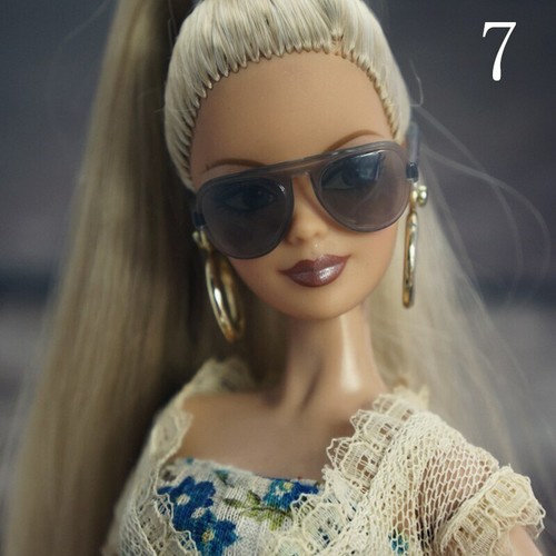 Kunststoff Sonnenbrille für 11,5" Mädchen Puppenbrille für Jungen Puppen 1/6 Zubehör - Bild 8 von 45