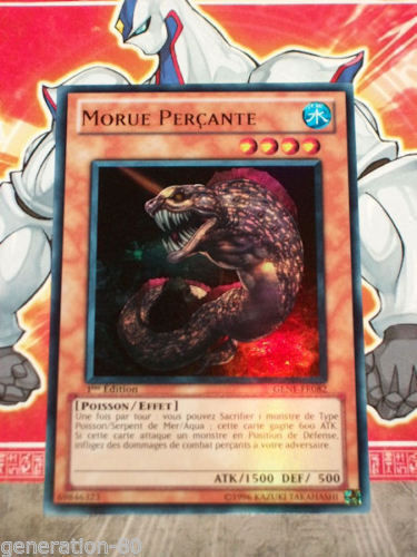 Carte YU GI OH MORUE PERCANTE GENF-FR082 - Imagen 1 de 1