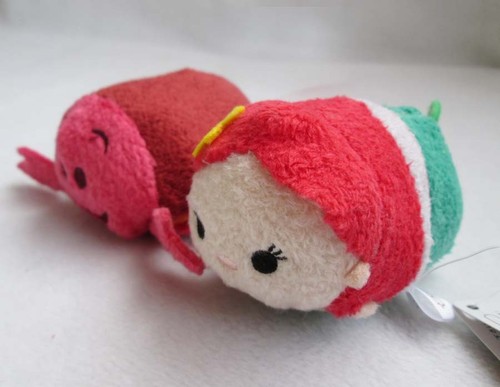 Disney Store La Sirenita: Sebastain Tsum Tsum Mini Muñeco de Peluche 3.5" - Imagen 2 de 4